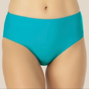 NWT Women’s Mid-rise Scoop Bikini Bottom Catalina